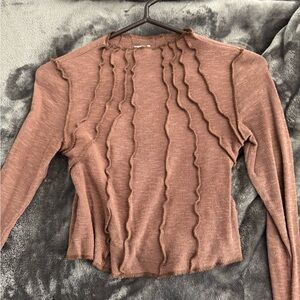 Urban Outfitters high neck tight long sleeve